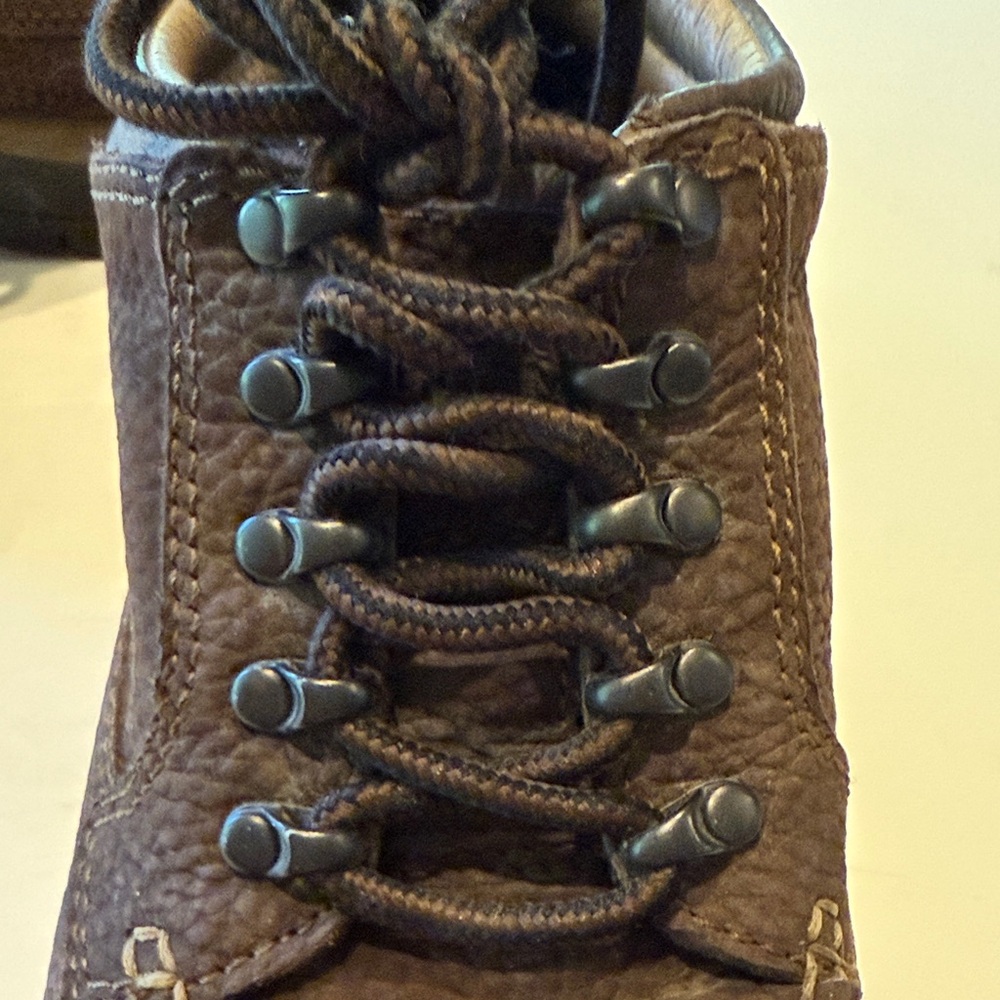 Sonoma Men's Dark Brown “Alpine” Leather Hiking Shoes/Boots - Picture 7 of 9